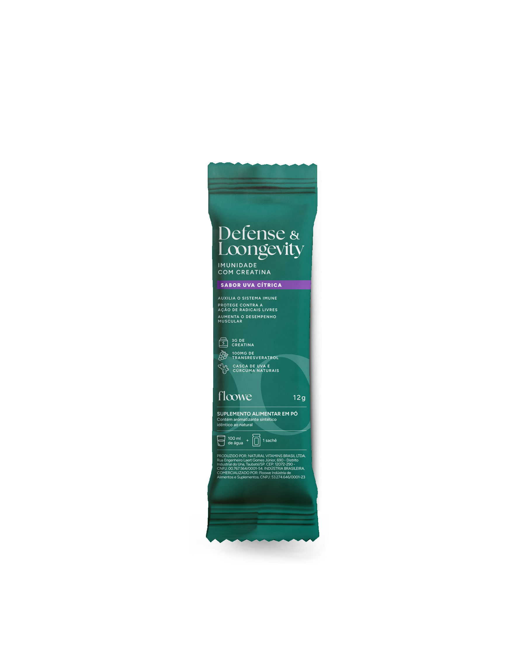 Defense & Loongevity - Shot com creatina