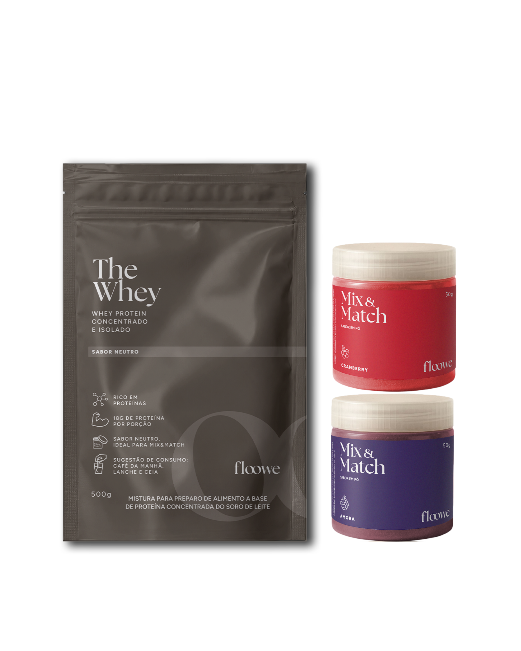 The Whey Neutro com 2 sabores